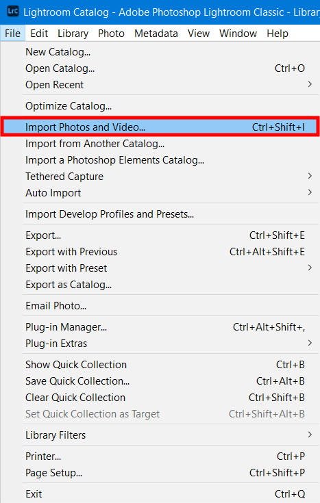 how to enlarge a picture for printing in lightroom import photos
