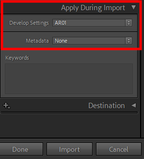 how to get accurate canon colors in lightroom import