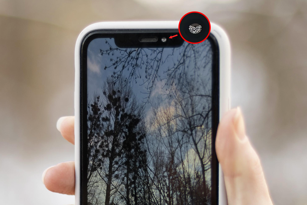 how to get water out of your front camera tips