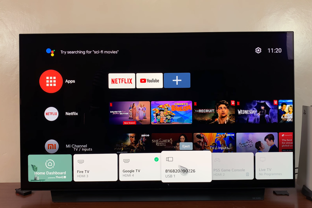 how to hook up camera to tv