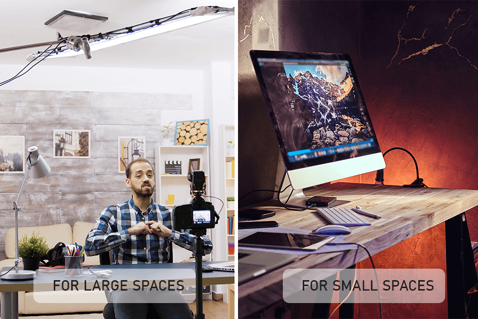 how to install the lighting for streaming