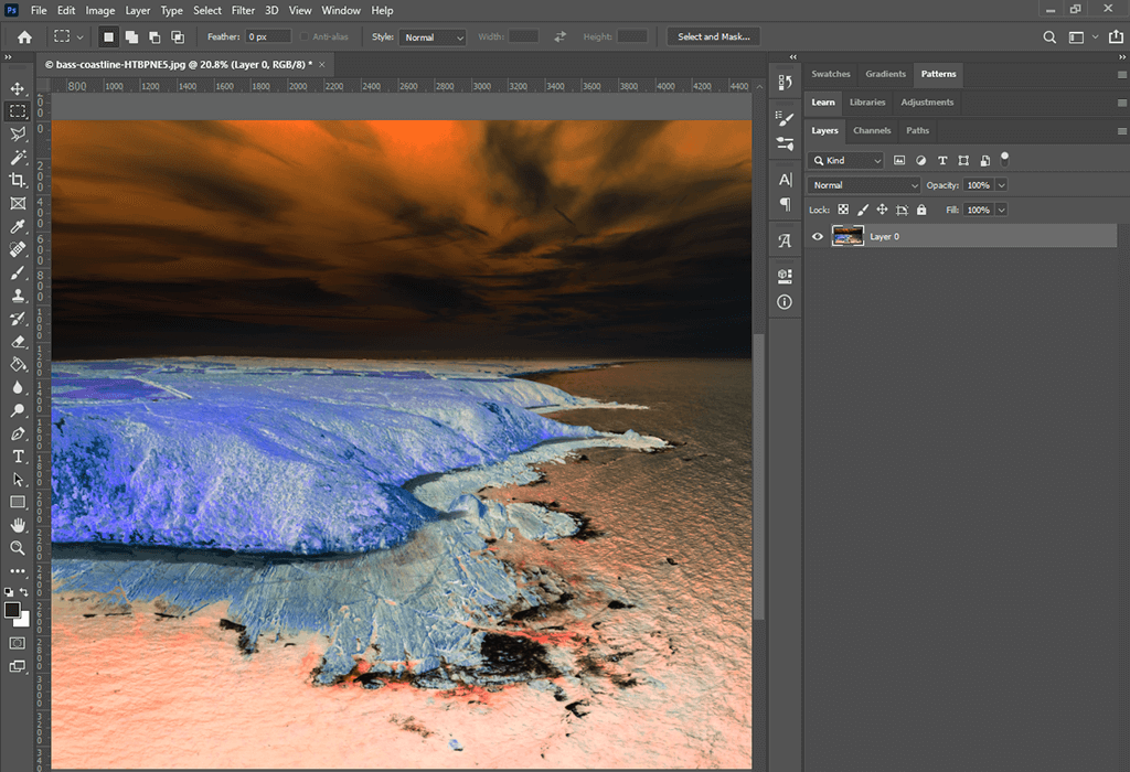 Quick Tip - How to invert colors using Photoshop 