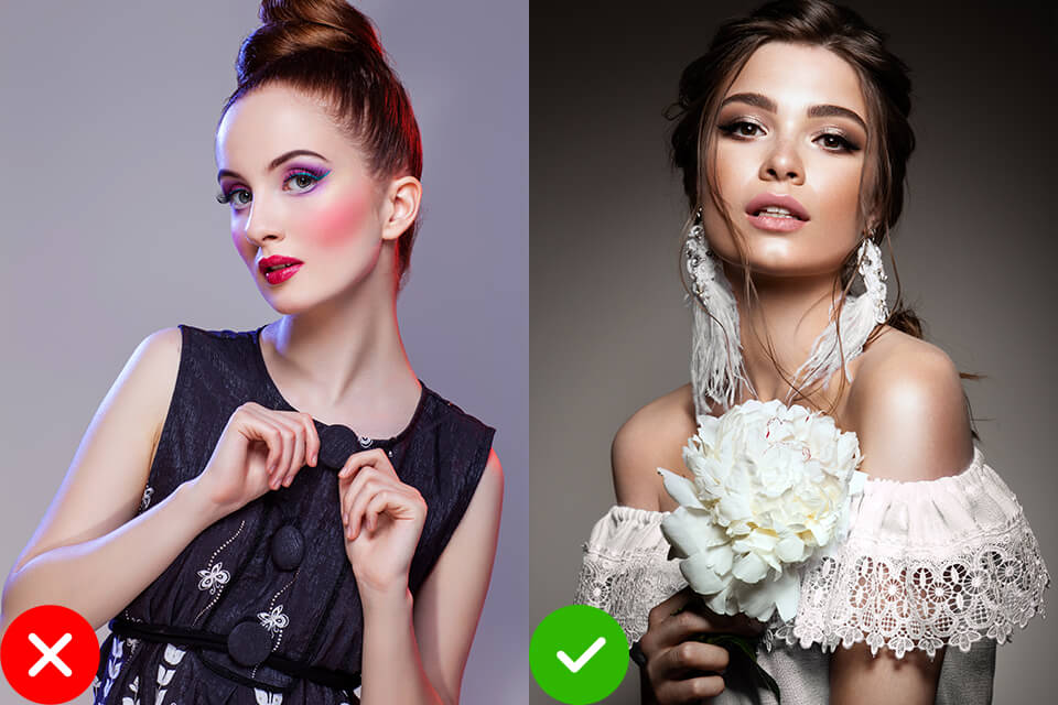 how to look good in pictures makeup