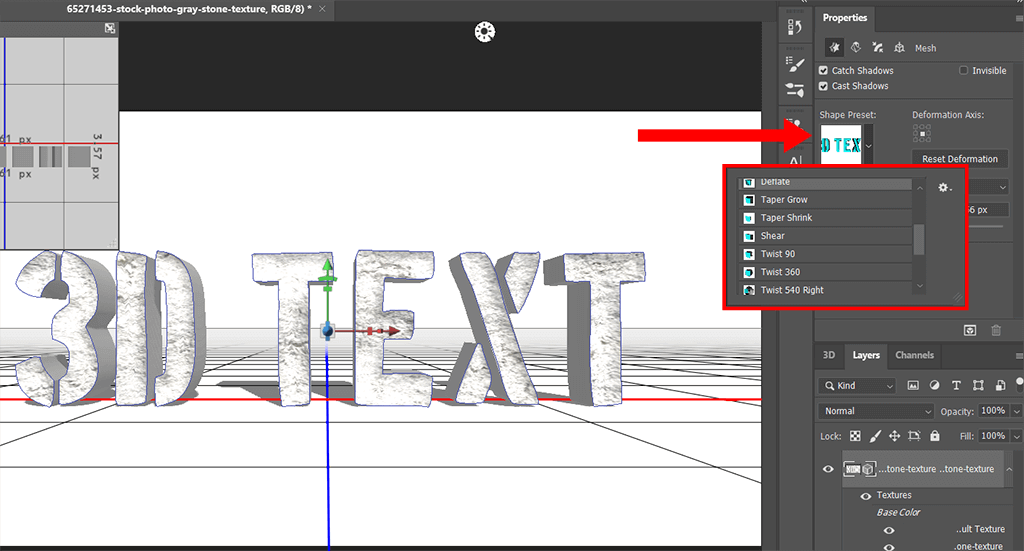 how-to-make-3d-text-in-photoshop-for-beginners