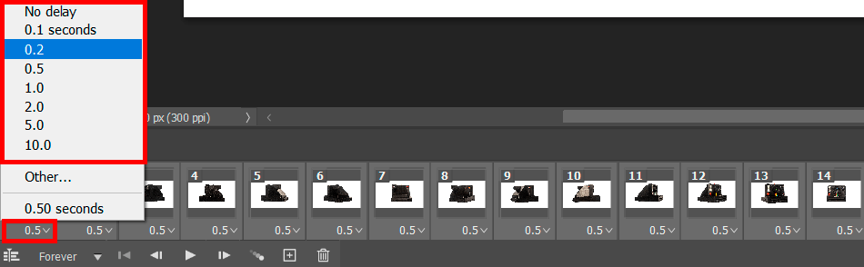 Cara Membuat GIF Dari Gambar Produk: Ubah Durasi Setiap Frame