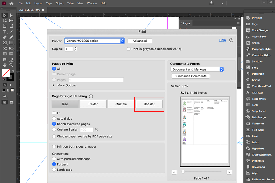 how to make a photo zine indesign