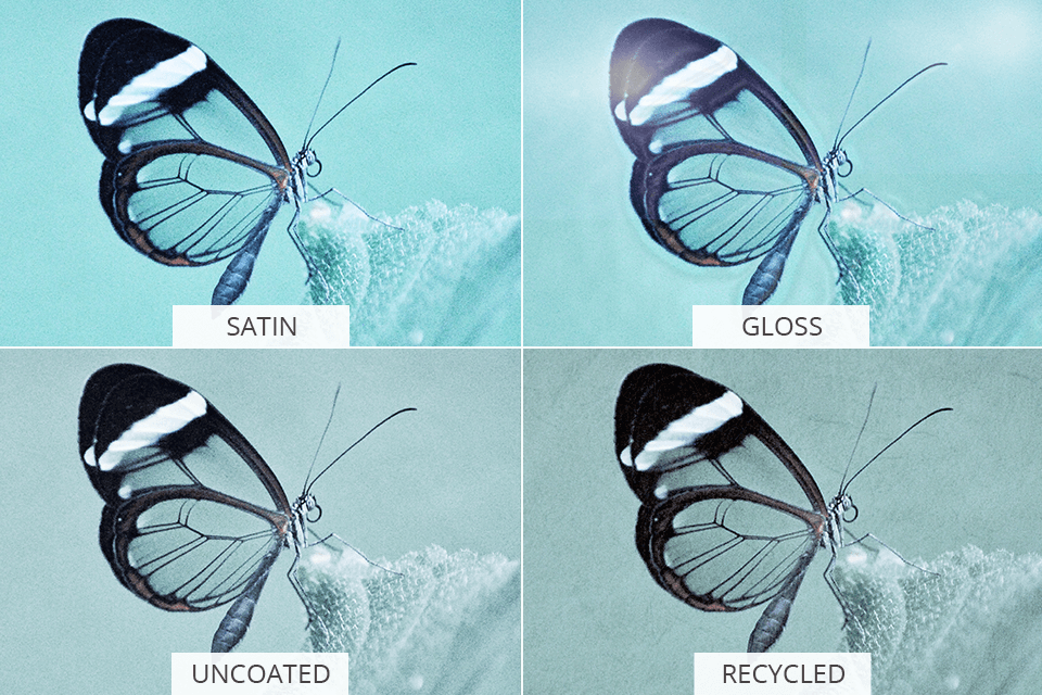 how to make a photo zine paper type