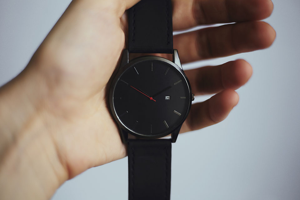 how to photograph watches time