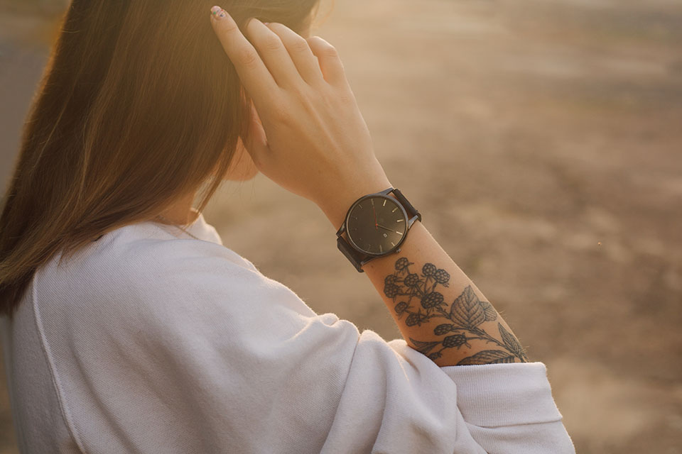 how to photograph watches wrist shot