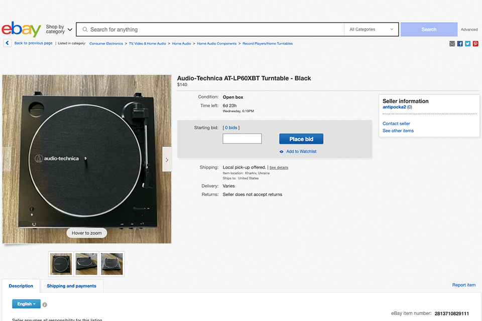 how to publish ebay ad