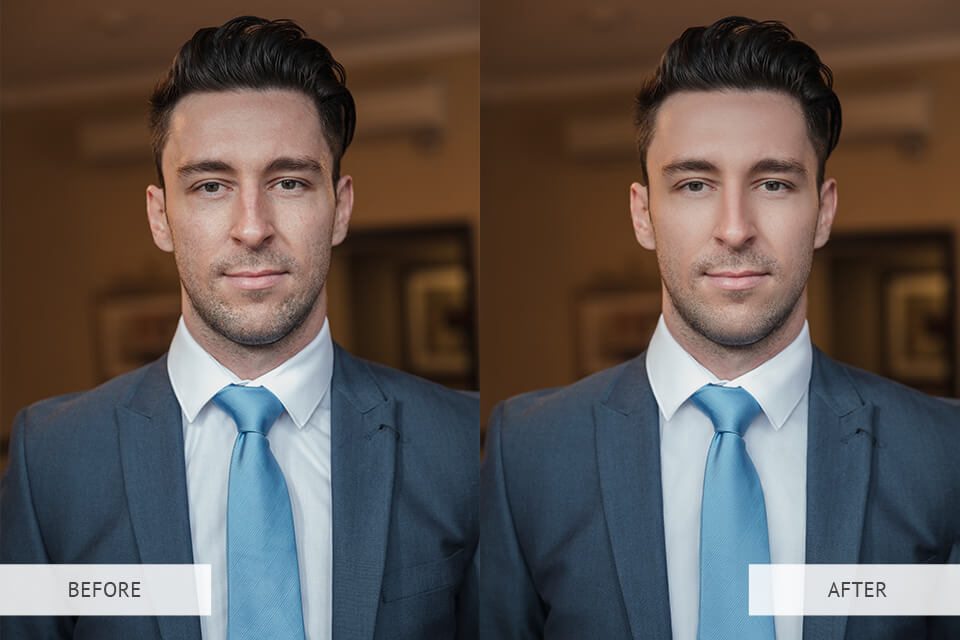 how to remove clothing wrinkles in photoshop frequency separation before after