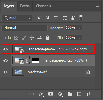 how to replace the sky in photoshop overlay turn visibility on