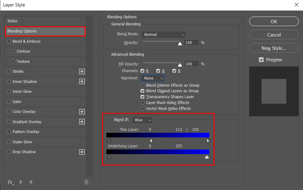 how to replace the sky in photoshop overlay blending options