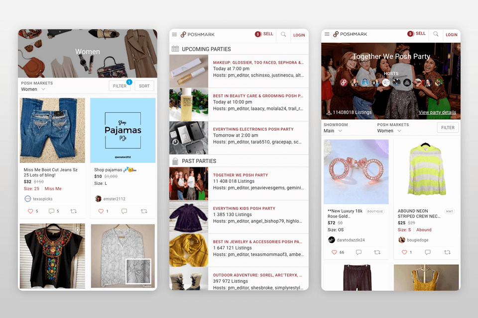 how to sell more on poshmark parties