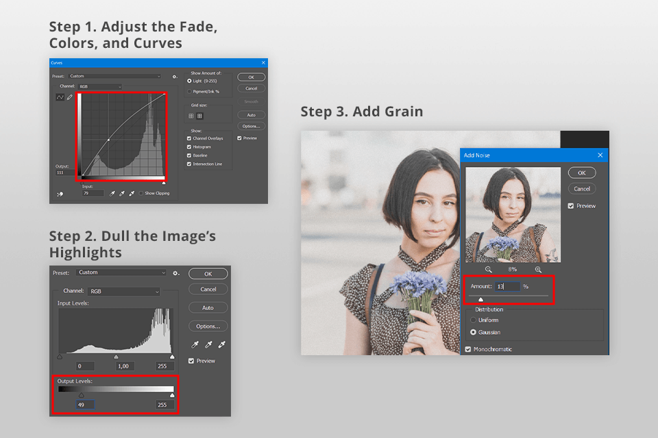 how to turn photos into polaroids in photoshop