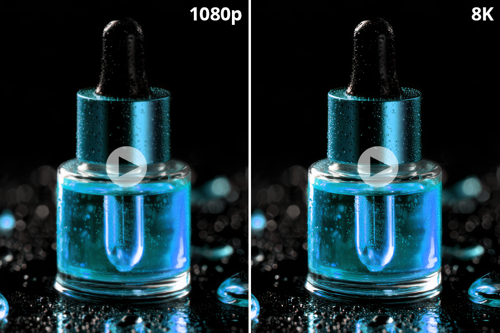 how to upscale video online free