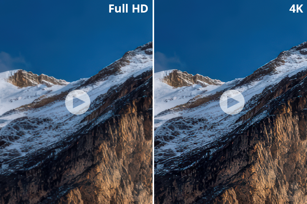 how to upscale video to 4k
