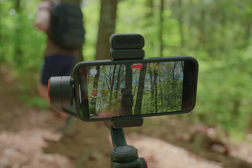 insta 360 calibration to use gimbal for iphone walking