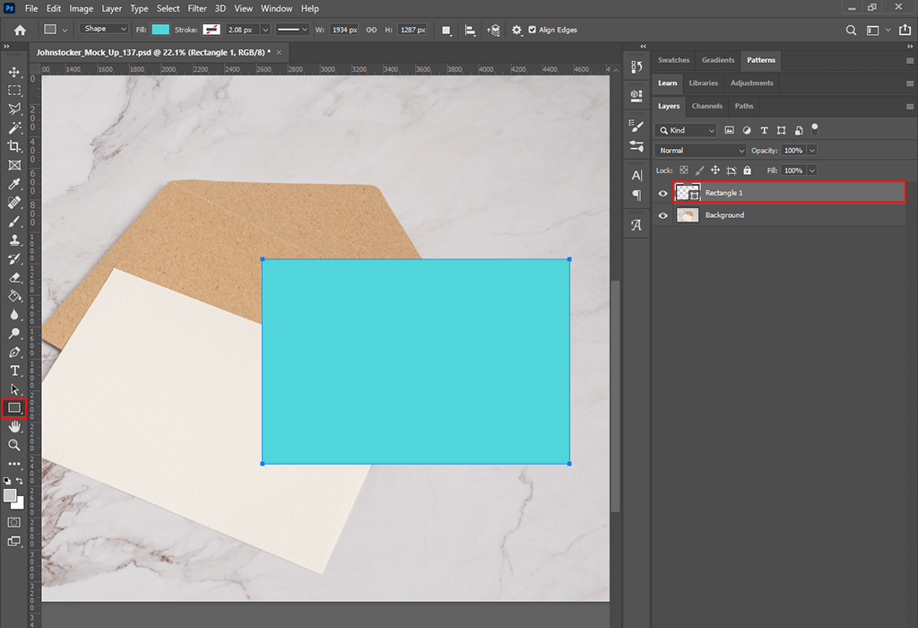 how to use a mockup in photoshop smart object