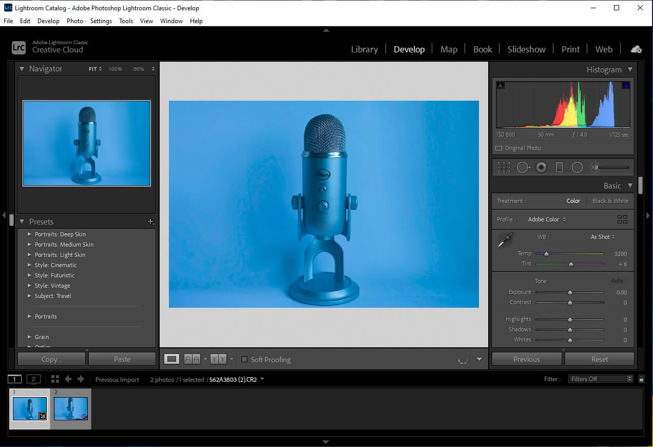 how to use white balance card lightroom tutorial