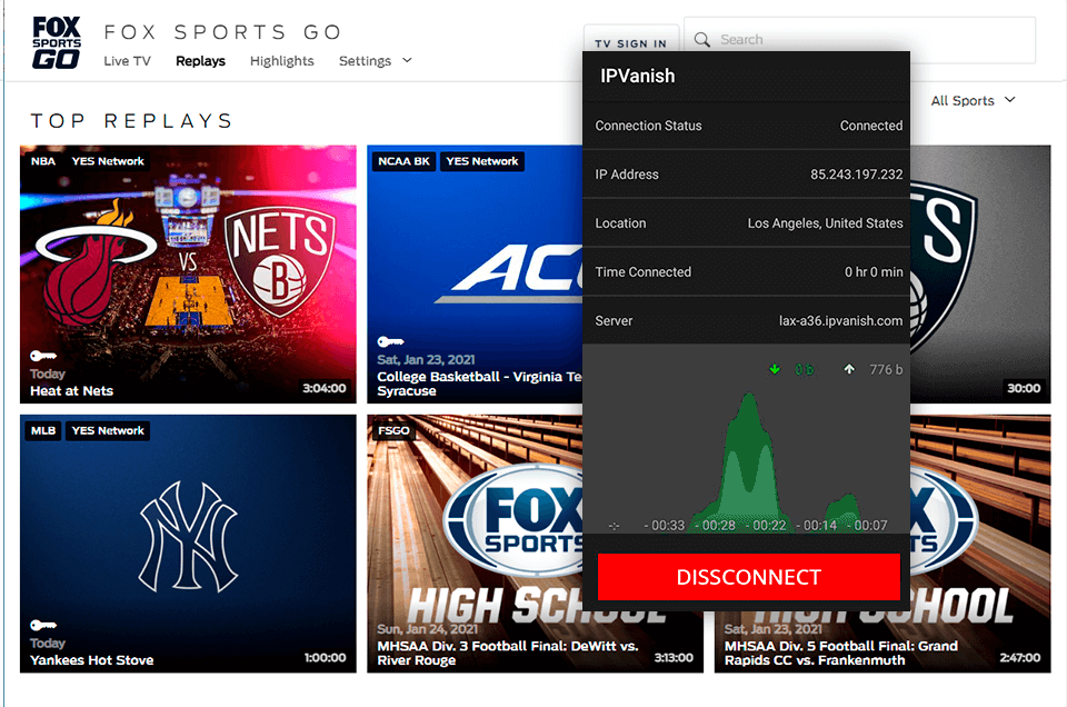 How to Watch FOX Sports GO Outside the US?