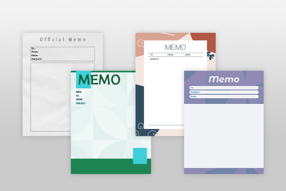 how to write a memo examples