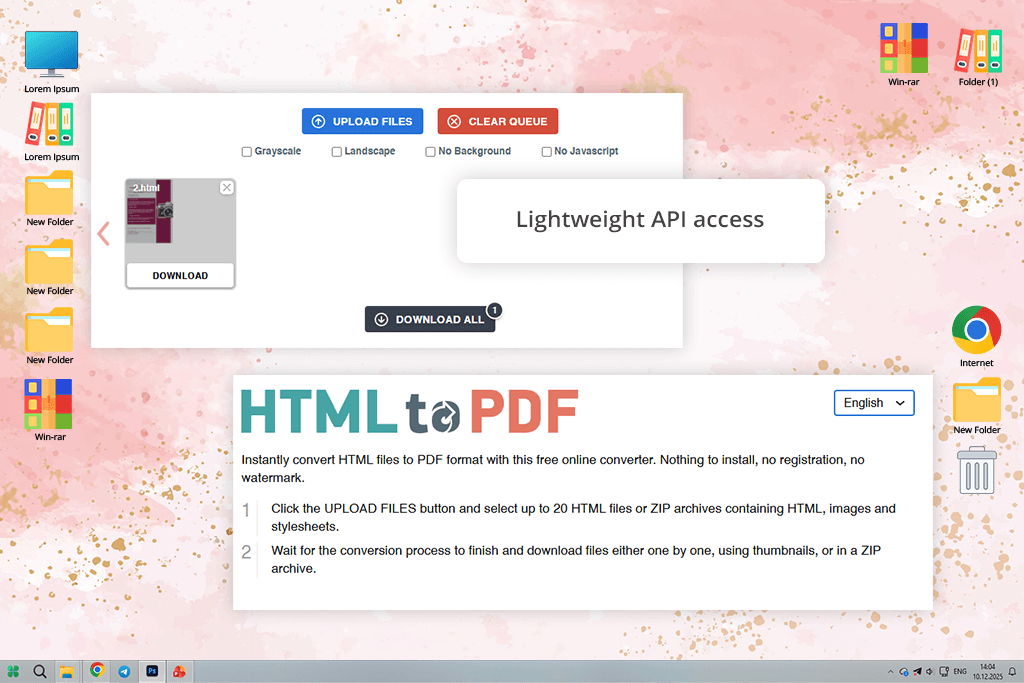 html2pdf html to pdf converter