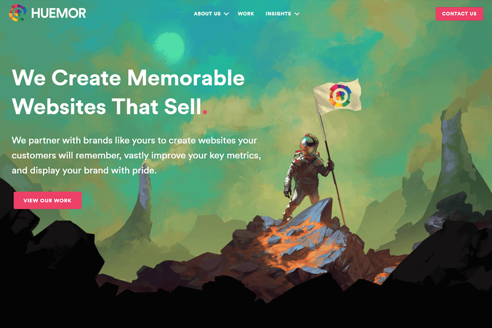 huemor development company interface