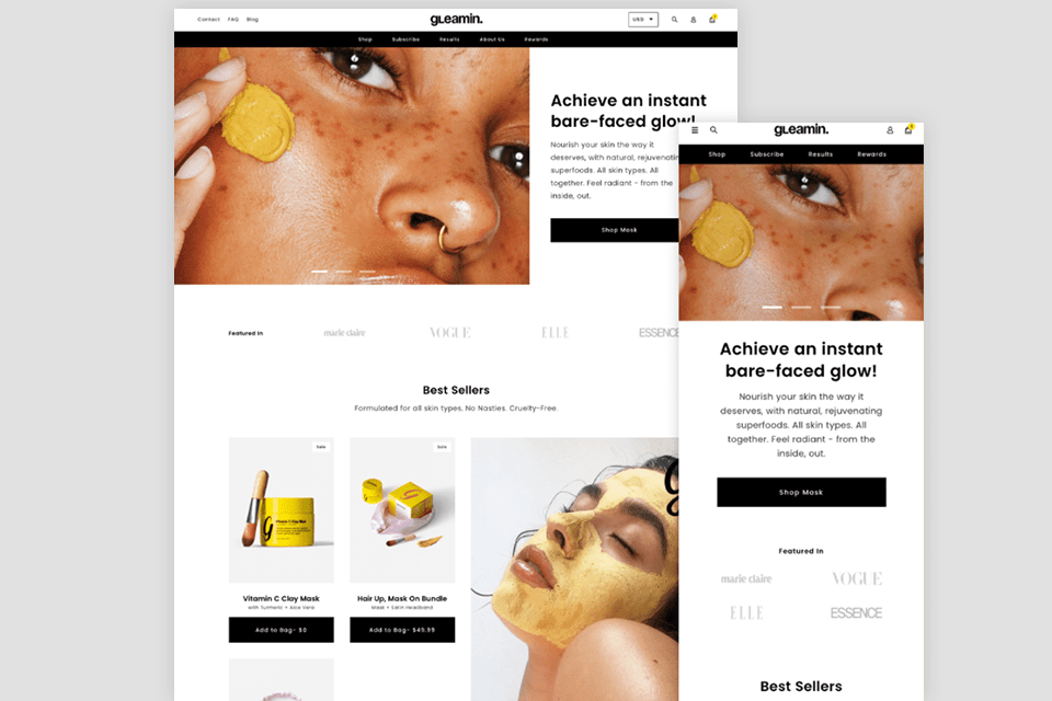 huemor website development