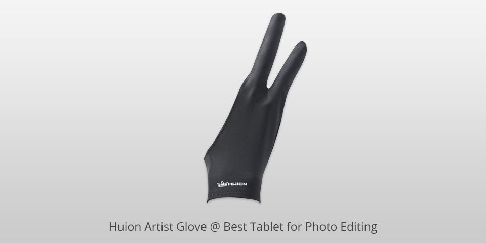 huion artist glove tablet for photo editing