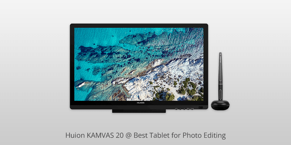 huion kamvas 20 tablet for photo editing