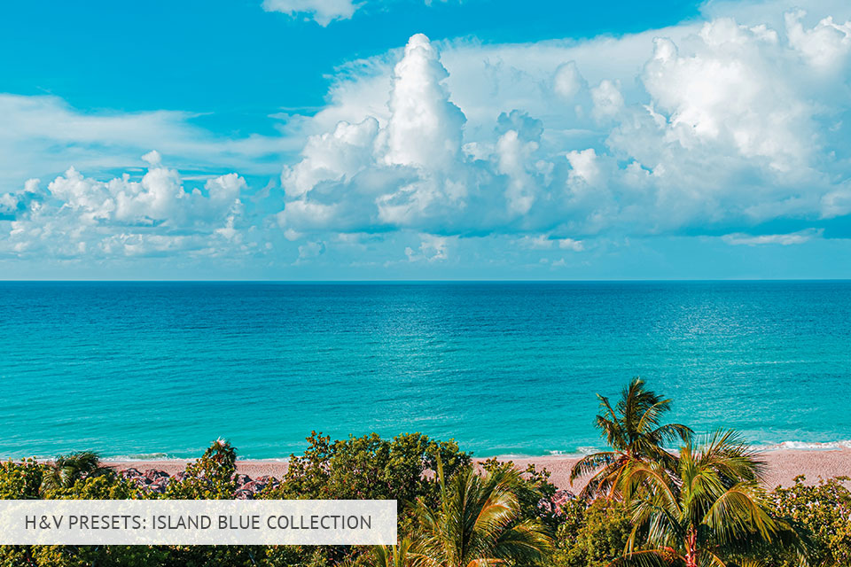 h&v presets island blue
