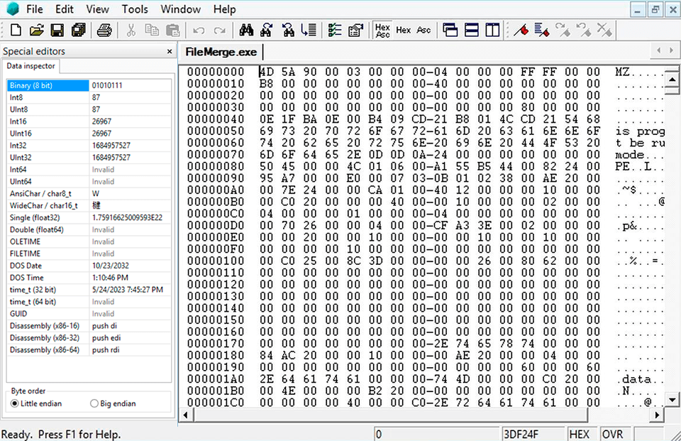 hxd hex editor software