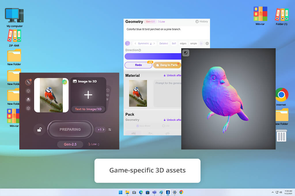 hyper3d rodin ai 3d character creator