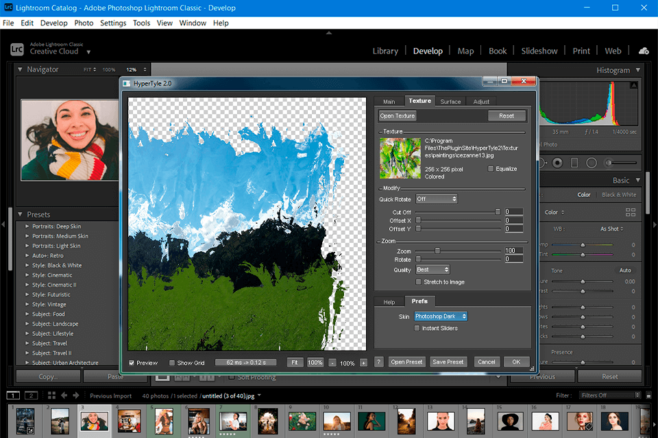 hypertyle lightroom plugin