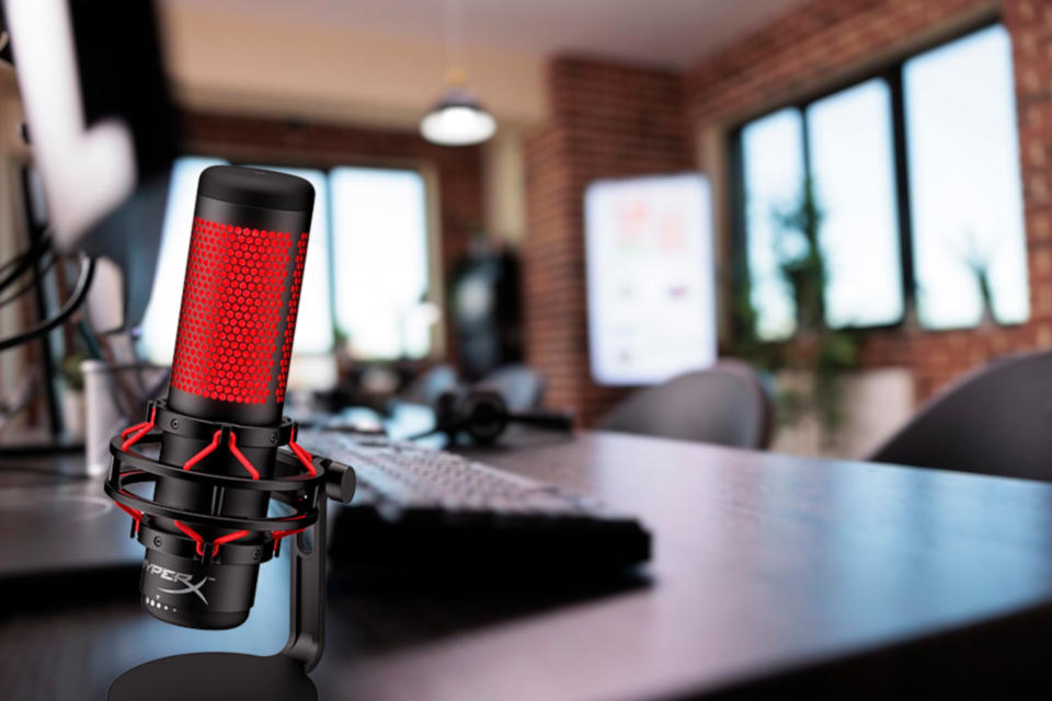 xyperx quardcast microphone for podcasting