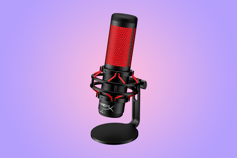 hyperx quardcast noise cancelling microphone