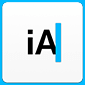 ia writer book writing app logo