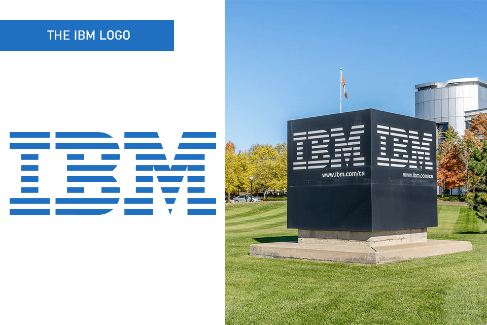 ibm best logo in the world