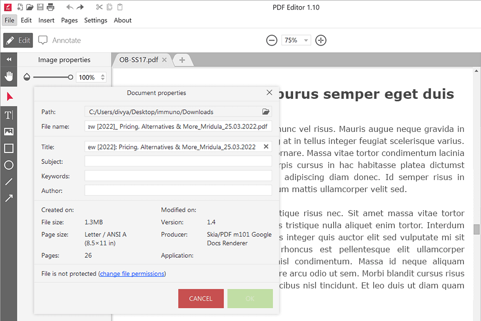 icecream pdf editor الواجهة البديلة لقوات kofax power