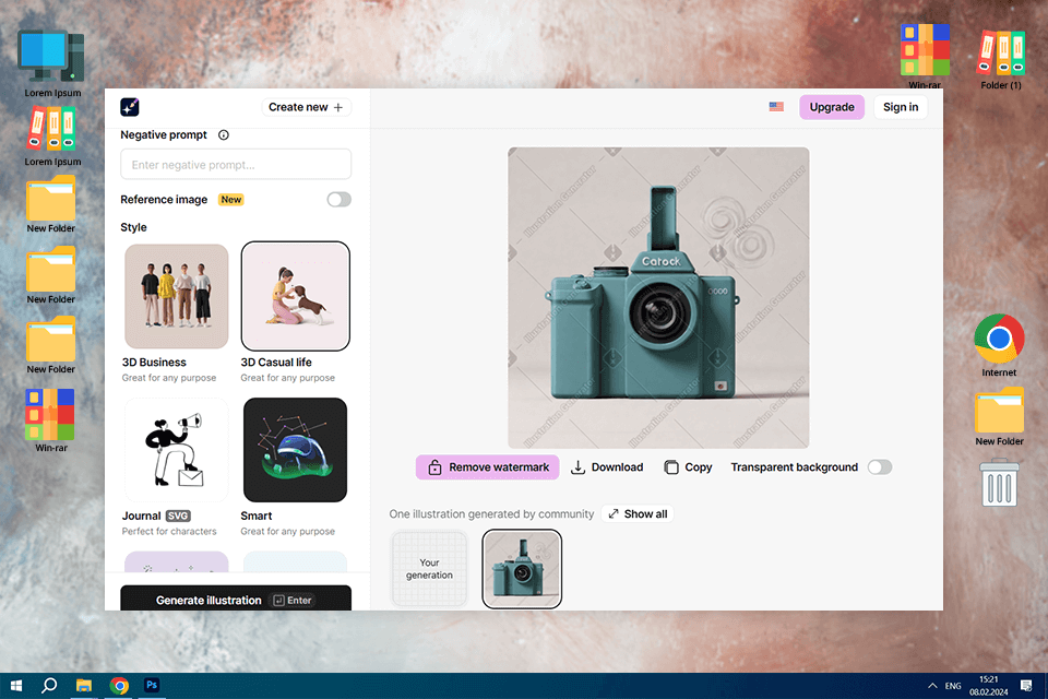 icons8 ai art generator