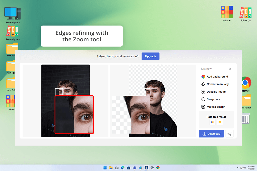 icons8 free background removal software