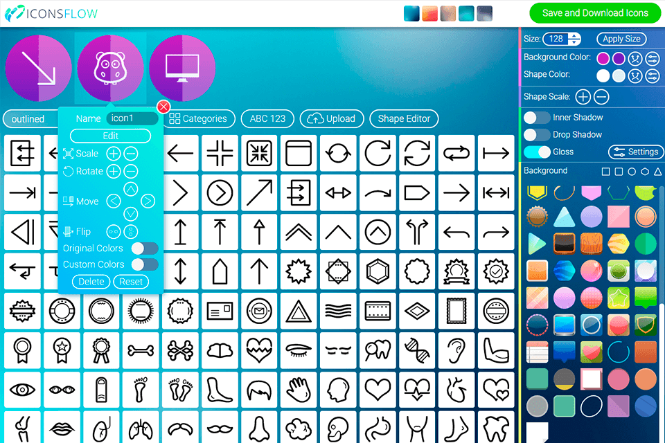 Free Icon Editor. Icon Maker Software.