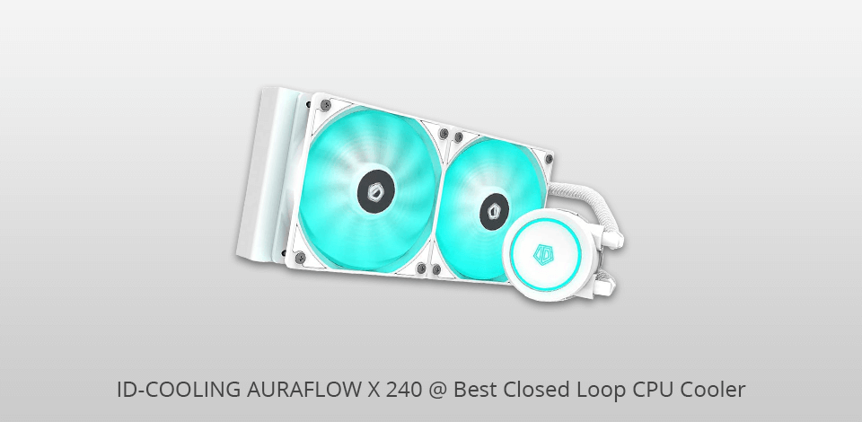 id-cooling auraflow x 240 closed loop cpu coolers
