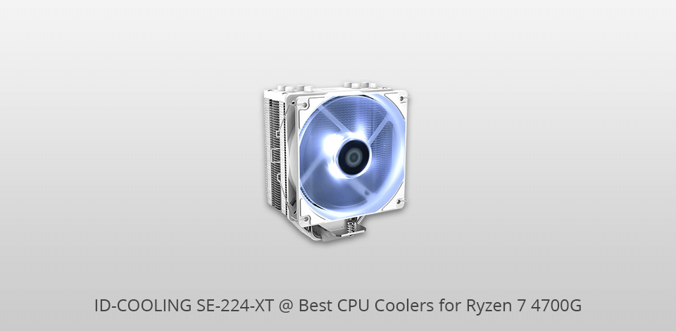 id-cooling se-224-xt cpu coolers for ryzen 7 4700g