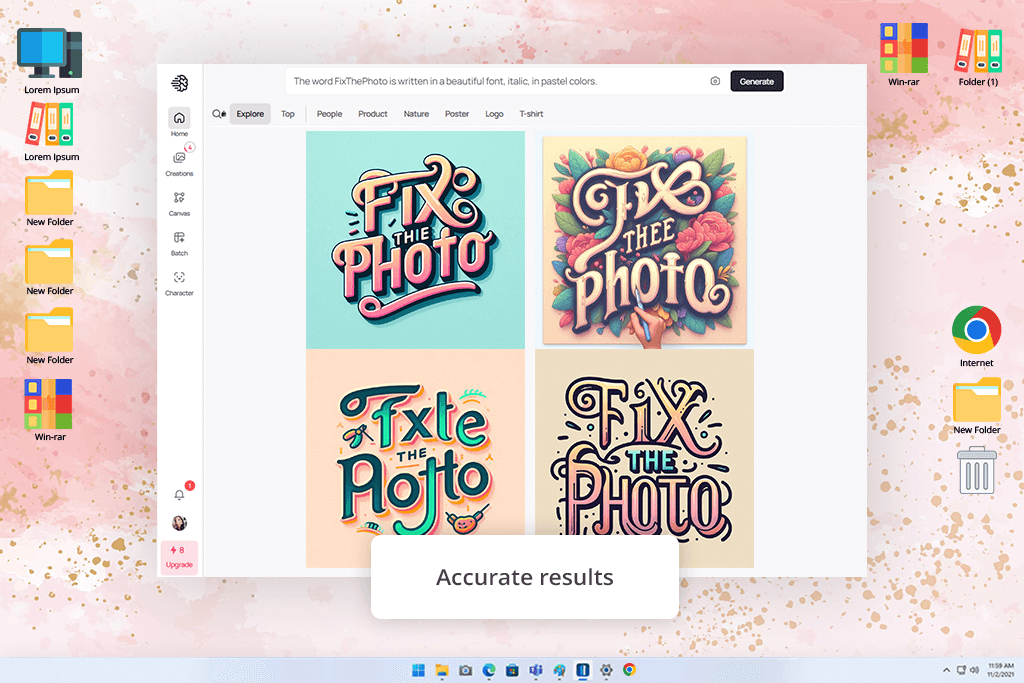 ideogram software interface