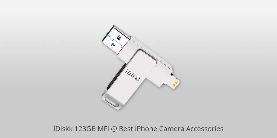 idiskk 128 gb mfi iphone camera-accessoire