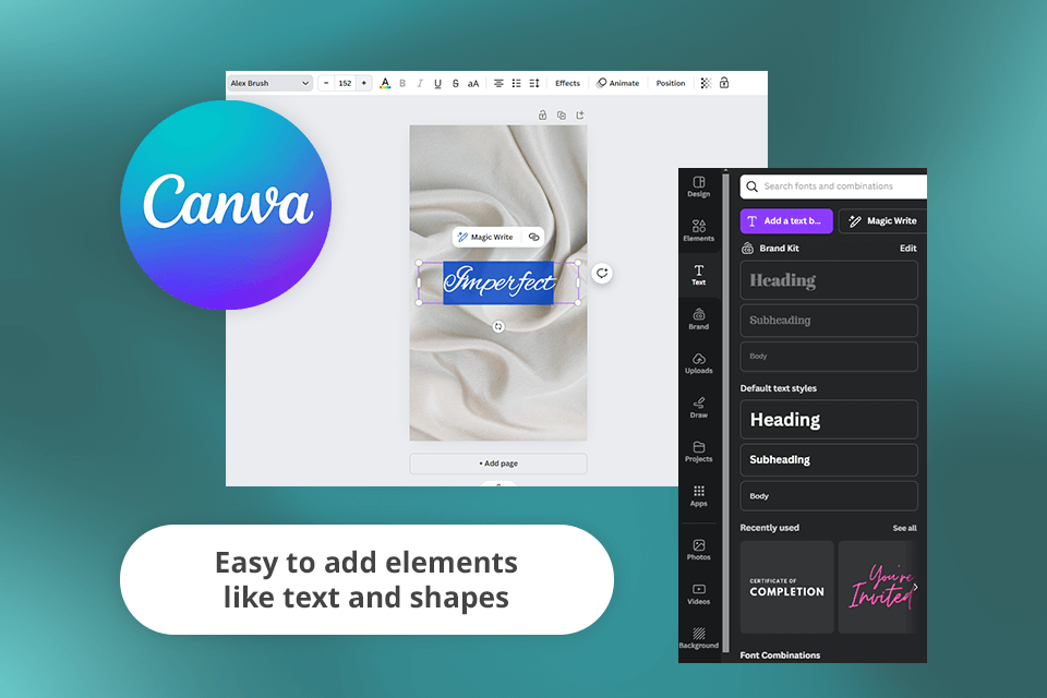 canva graphic design tools