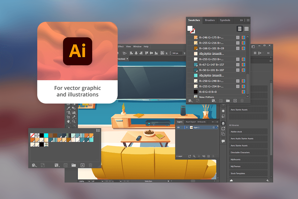 adobe illustrator interface