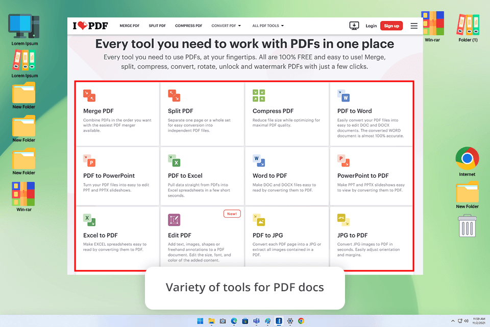 ilovepdf convert pdf to pdfa